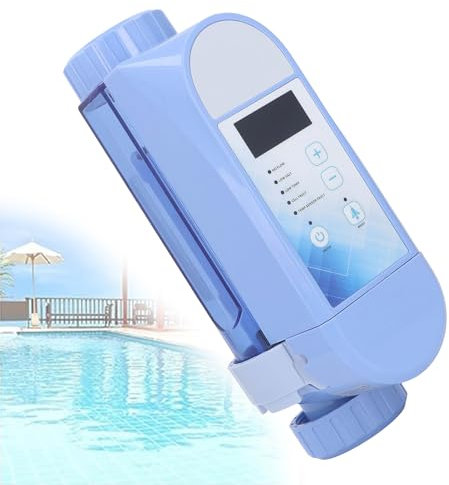 QUTBAG Schwimmbad-Chlorinator, Salzchlorgenerator, 4/8/12/16/20 g/h Salzwasser-Pool-Chlorinatorsystem, Salzwasser-Chlorgenerator für Schwimmbad, Spa-Pool EC Pro 20