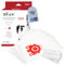 Silex Pack de 4 Bolsas Aspirador Compatible con Aspirador Miele FJM Serie S2 S3 S4 S5 S6 S7, Complete C1, Compact C1/C2 | 5 capas, 2 Filtros Incluidos