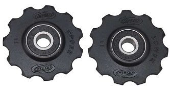 BBB RollerBoys Jockey Wheel Pair - Black, 11T