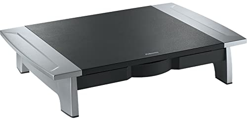 Fellowes 80311 Monitor-Erhöhung Höhen-Bereich: 10 bis 15cm Schwarz, Silber