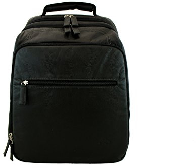 Katana Laptop-Rucksack, 38,1 cm, Rindsleder, genarbt, K 69510