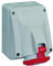 LEGRAND, CEE 32A Aufputzsteckdose, rot 4-polig (3P+PE), 6h (400V/32A), Schutzart IP44, IK09, 090161