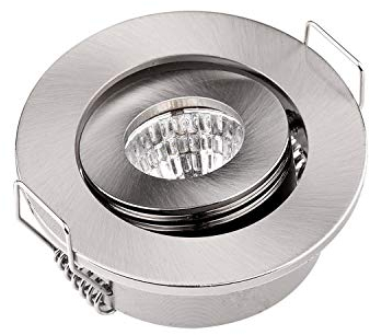 JOYINLED Packung mit 10 3W Mini Einbauleuchten Einbauleuchte Kleinen Dimmbaren COB LED-Strahlern für Gehäuse, Richtungsverstellbar, Lochgröße 40–45 mm 6000K