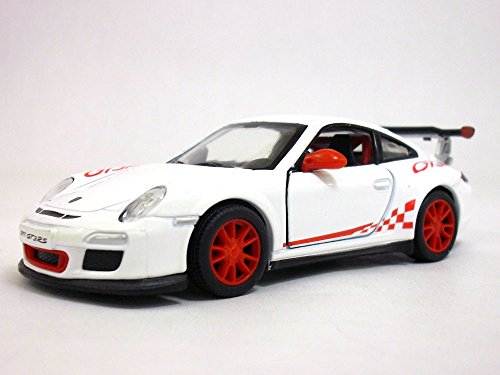 Kinsmart Porsche 911 GT3 RS 1/36 Maßstab Diecast Modell Auto Pullback Go Action