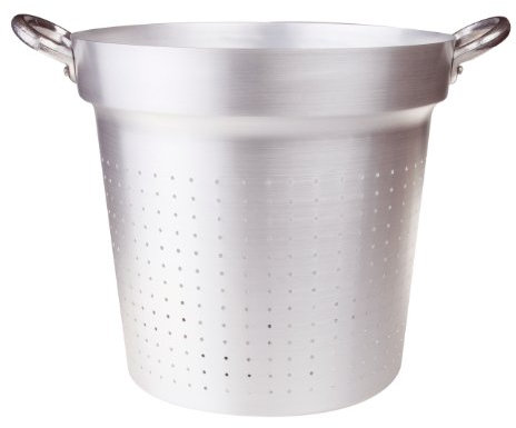 Pentole Agnelli Salsa Pomodoro Scolapomodoro, Alluminio, Argento, 32 cm