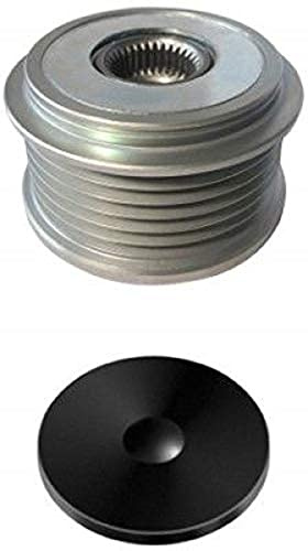 HELLA 9XU 358 038-841 Alternator Freewheel Clutch - Thread Size: M16x1,5 - Number of grooves: 6 - with cap