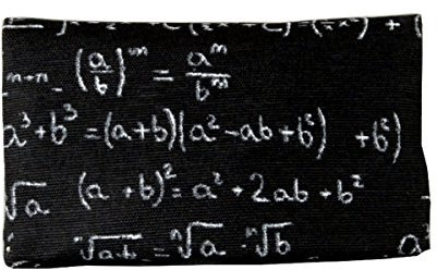 Plan B, Portasigarette Tabacco Trinciato, Two Days Matematica, 11 x 7 cm, 15 g, con Borsa in Gomma EVA rimovibile, Nero con Stampa