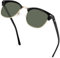 KANASTAL Halbrahmen Sonnenbrille Herren und Damen Klassische Retro Polarisiert Halbrand Sonnenbrille UV400 Schutz mit Metallrahmen, Schwarz Gold Rahmen G15 Gläser