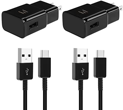 Android Phone Charger, Samsung Charger Fast Charging Cord with 6.6ft Type C Cable for Samsung Galaxy S26/S25/S24/S24Ultra/S23/S23 Ultra/S22/S21/S20/S20+/S10/S10+/S10e/S9/S9+/S8/Note 8/9/10/20