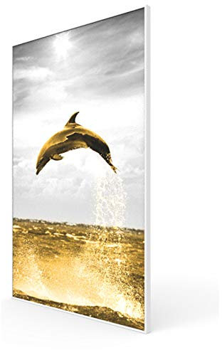 XXSC-ZC Mural de Chauffage des ménages Chauffe Panneau Infrarouge lointain, d'économie d'énergie et Protection de l'environnement Carbone Cristal Chauffage Intelligent, 100 * 60 cm, 500W,I