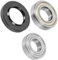 Kit de roulements pour lave-linge Samsung WF0502NUWG/XEC WF1602WUV WF700B4BKWQ/EC - Electroneu - Roulements à billes 6205ZZ et 6206ZZ - Pièce de rechange - Acier