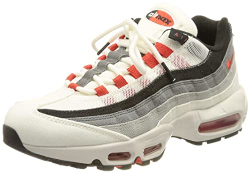 NIKE Men's DH9792-100 Running Shoe, Summit White / Chile Red - Off Noir, 5.5 UK