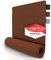 wortek Tischläufer Filz I 150x40 cm Tischband Braun I Filzunterlage Tischdecke abwaschbar I skandinavischer Tischläufer braun für drinnen und draußen