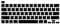 MiNGFi Silicone Japanese Keyboard Cover for MacBook Pro 13 M1/M2 A2338 (2020–2023), A2289 (2020), A2251 (2020–2021), Pro 16 A2141 (2019–2021) US/ANSI Layout - Black