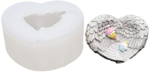 3D Engel Flügel Silikon Formen Flügel Fondant Kuchen Gießformen Flügel Engel Schokoladenform Backform Seifenform Kuchen Formen Dekoration Geeignet Für Backen Muffin Schokolade Süßigkei Eiswürfel