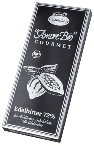 Liebhart’s Edelbitter-Schokolade 72% Kakaoanteil - Bio - 100g
