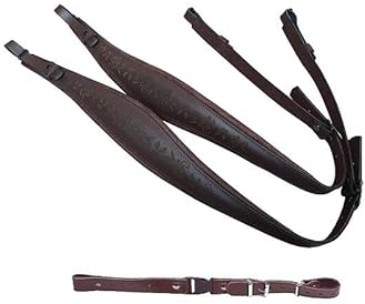 Steirische Harmonika Harmonikariemen XL Luxus braun S-Form + Querriemen