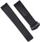 KKFAUS Klassisches 22 24 mm Gummi-Uhrenarmband für Tag Heuer Carrera Herren Silikon-Armband Deplyment Clasp Logo On, 22 mm, Achat