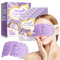 Steam Eye Mask, 12 Packs Eye Masks for Dry Eyes Dark Circles and Puffiness, 40-60 Minutes Self Heated Steam Warm Eye Mask, Christmas Spa Gifts for Friends Family