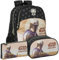 Safta | Packung mit 3 Teilen THE MANDALORIAN THE IS THE WAY Rucksack, Federmäppchen und Kulturbeutel THE MANDALORIAN - Rucksack, Federmäppchen und Kosmetiktasche, einzigartiges Design und offizielle