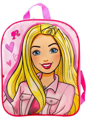 Barbie 11 Inches Backpack, Pink, Modern