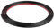 LKYJD Garniture à décoller et à Coller for Bord de carrelage de dosseret, Doublure Auto-adhésive for décoration d'angle, Moulage Quart de Rond Flexible Auto-adhésif (Color : Black, Size : 5m)