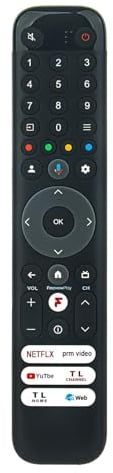 New RC833 GUB2 Replacement Remote Control - VINABTY RC833-GUB2 Remote Control Replace fit for TCL SMAR TV 65C845 55 75 65C745 RC833 GUB2 RC833GUB2 RC833-GUB2 Remote Controller