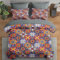 Pamnest Bettwäsche-Set für King-Size-Bett, mexikanische Talavera-Keramik, 7-teiliges Bettwäsche-Set für Kinder und Erwachsene, italienisches spanisches Bettlaken-Set mit Spannbetttuch, 2 Kissenbezügen