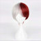 Uearlid Wig Anime Cosplay Anime Cosplay Perücken Meine Hero Academia Perücke Todoroki Shoto Cosplay Perücke rot und weiße Anime Perücke Flüge