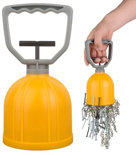 Harewtwy Strong Magnetic Bulk Parts Lifter Powerful Material Handling Magnets for Transferring and Picking Up Small Metal Objects