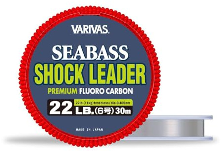 Varivas PREMIUM FLUORO CARBON SEA BASS SHOCK LEADER 30m