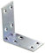 Placa para Unirse a Angle mis acero galvanizado. Larg 8x8cm. 30 mm 50 piezas
