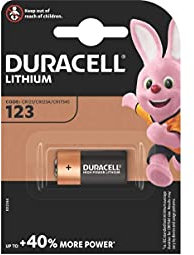 BATTERIE DURACELL 123 LITIO