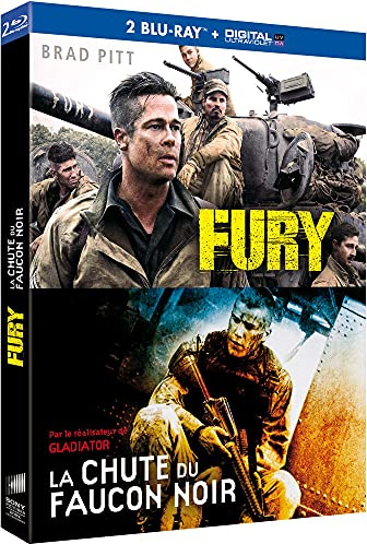 Fury + La chute du Faucon Noir [Blu-ray + Copie digitale]
