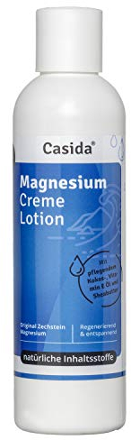 Magnesium Creme Lotion 200 ml mit originalem Zechstein Magnesium - Hochkonzentrierte Creme Lotion mit reinem Zechstein Magnesiumchlorid zur Hautpflege - aus der Apotheke
