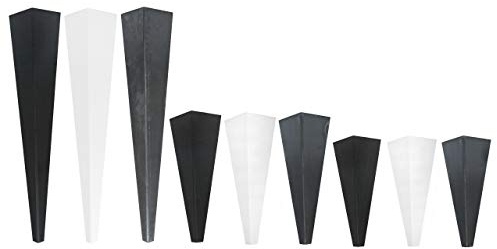 Natural Goods Berlin 4X Tischbeine | „New ERA“ Hairpin Legs | DIY | viele Größen| EINFACHE Montage | HANDGEMACHT | STABILITÄT UND Design | (30cm Weiß)