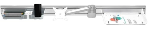 Dataflex Schienensystem Viewlite Wand 712 1200mm silber