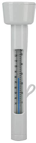 Thermomètre d'Eau, Mini Thermomètre Flottant de Piscine Facile à Lire l'Echelle de Température de l'Eau pour les Piscines Spas Fish Tank Aquarium