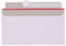 Großbrief 250x160mm Umschläge DIN Lang Pappe Karton Versandbeutel Selbstklebend weiss A1 B2 A5 Vollpappe Kompaktbrief Buch Luftpolster (50)