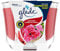 Glade (Brise) Langanhaltende Duftkerze im Glas, Cherry & Peony, bis zu 39 Stunden Brenndauer, 1er Pack (1 x 224g)