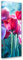 Feeby Bild auf Leinwand Tulpen Kunstdruck modern Garten Rot 30x90 cm