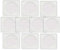 MCalle NFC-Tag ntag215 Chip Sticker Rund Weiß 25mm 540 Byte (10)