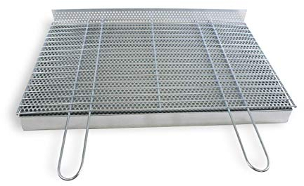BitWa Aschekasten + Grillrost + Kohlerost 100x50 cm im Set Grillkamin