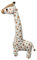 JAWSEU Plüschtiere Giraffe, Schön Kuscheltier Plüsch Wildtier Plüschgiraffe Stehend Giraffe Plüschtier, Stofftier Giraffe Kuscheltier Plüschtier Puppe Deko Geschenk Kinder Spielzeug (40CM)