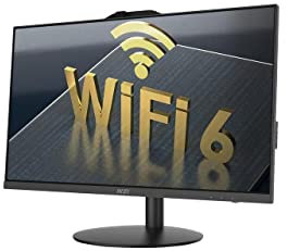 MSI PRO AP272 AIO - Computadora de escritorio, LED FHD IPS de 27 pulgadas, Intel Core i5-12400, memoria de 16 GB (8 GB x 2), SSD de 500 GB, WiFi 6, BT 5.1, negro, Windows 11 Pro (12M-092US)