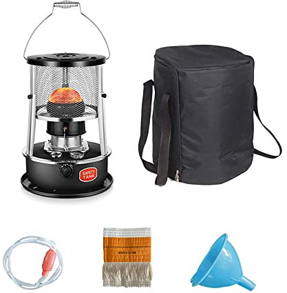 Poêle à pétrole pour intérieur, Chauffage mobile Sans électricité à l'intérieur et à l'extérieur, Chauffe-pétrole portable Chauffage au pétrole Chauffage pour tente pour tente Camping Jardin Pêche