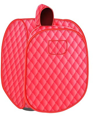 Colcolo Portable Personal Steam Sauna, Indoor Sauna Tents, Sauna Room, Red