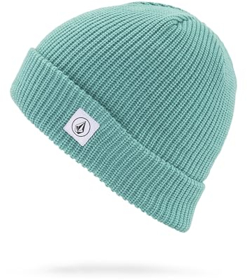 Volcom Damen Full Stone Beanie-Mütze, Aqua, Einheitsgröße