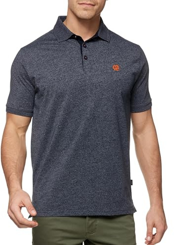 Indicode Herren INTorrance Poloshirt aus Baumwollmischung mit Polokragen | Klassisches Poloshirt mit angenehmem Tragegefühl, Herrenpoloshirt, Freizeitshirt, Polokragenshirt, Baumwollshirt für Männer