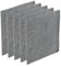 PATIKIL 120mm Filter Foam Sponges, 5 Pack Sponge Sheet Replacement Media Pad for Computer, Ventilator, Fan, Black